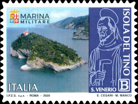 Francobollo Isola del Tino -  2020