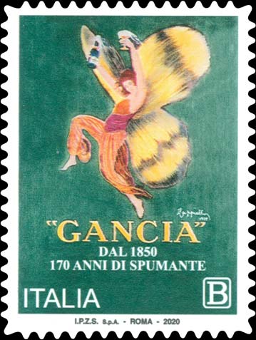 Francobollo Manifesto della F.lli Gancia & C -  2020