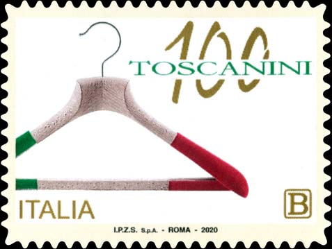 Francobollo Portabiti Tricolore -  2020