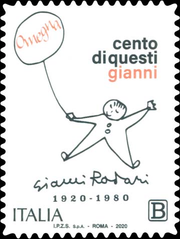 Francobollo Bambino con un Palloncino -  2020