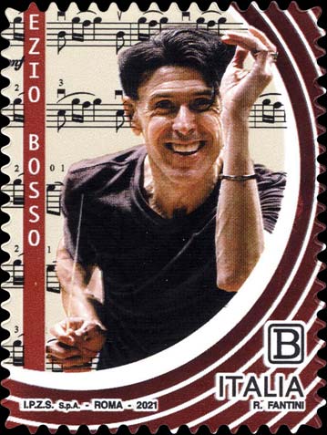 Francobollo Ezio Bosso -  2021