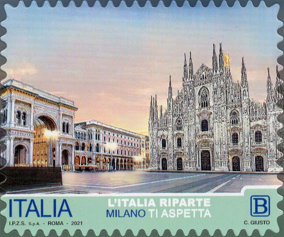Francobollo Milano -  2021
