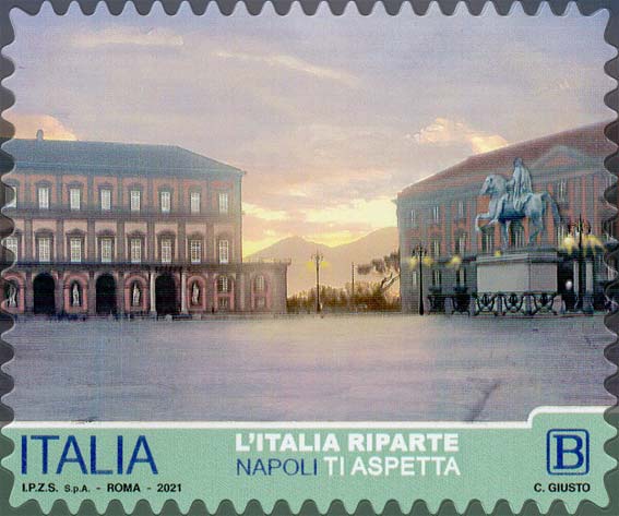 Francobollo Napoli -  2021