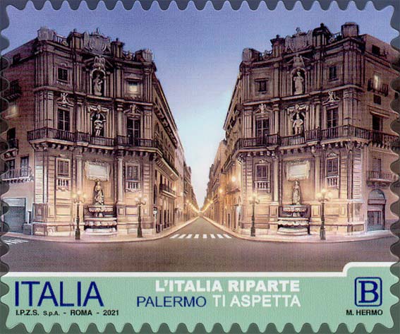 Francobollo Palermo -  2021