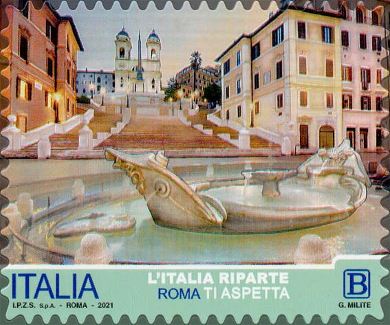 Francobollo Roma -  2021
