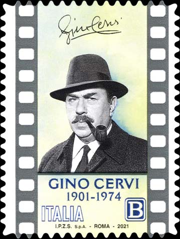 Francobollo Ritratto di Gino Cervi -  2021