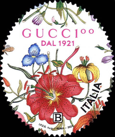Francobollo Fiori -  2021