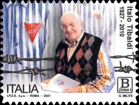 Francobollo Ritratto di Italo Tibaldi -  2021