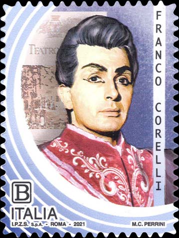 Francobollo Franco Corelli -  2021