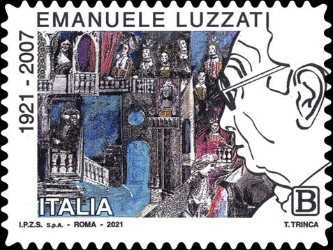 Francobollo Sipari Incantati, Opera di Emanuele Luzzati -  2021
