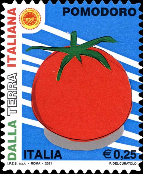 Francobollo Pomodoro -  2021
