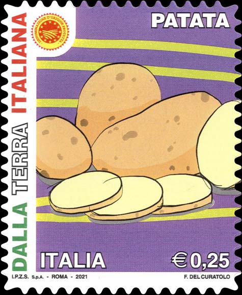 Francobollo Patata -  2021