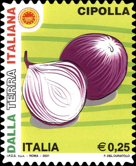Francobollo Cipolla -  2021