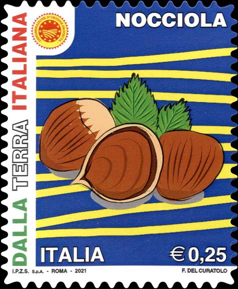 Francobollo Nocciola -  2021