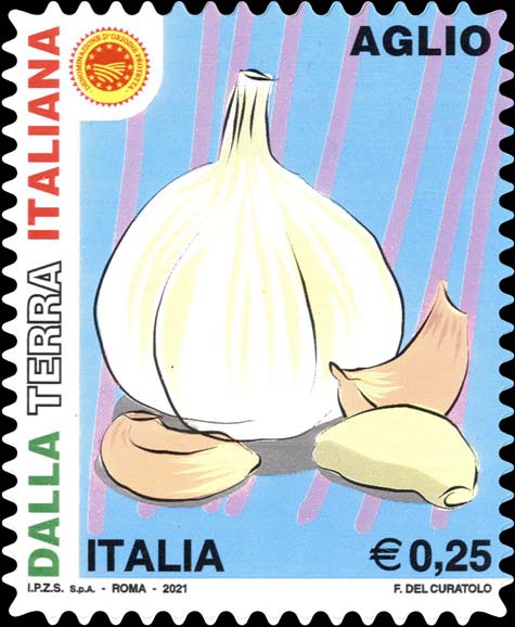 Francobollo Aglio -  2021