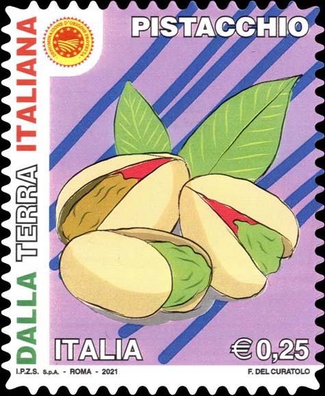 Francobollo Pistacchio -  2021