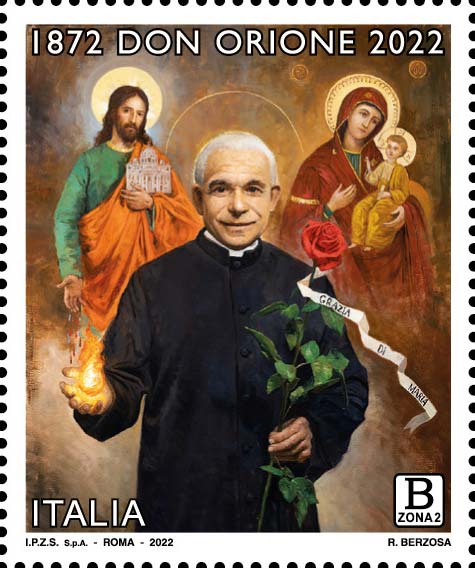 Francobollo San Luigi Orione -  2022