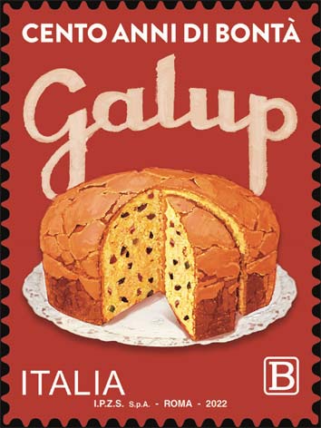 Francobollo Panettone Galup -  2022