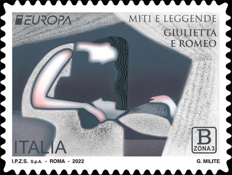 Francobollo Giulietta e Romeo -  2022