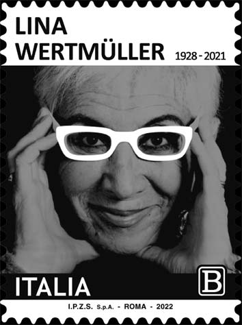Francobollo Lina Wertmüller -  2022