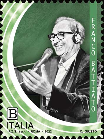 Francobollo Franco Battiato -  2022