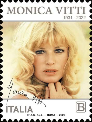 Francobollo Monica Vitti -  2022
