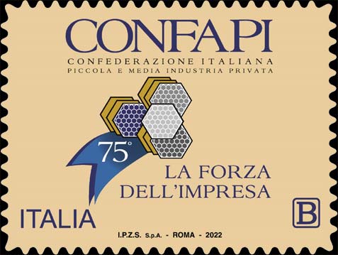Francobollo Logo di CONFAPI -  2022