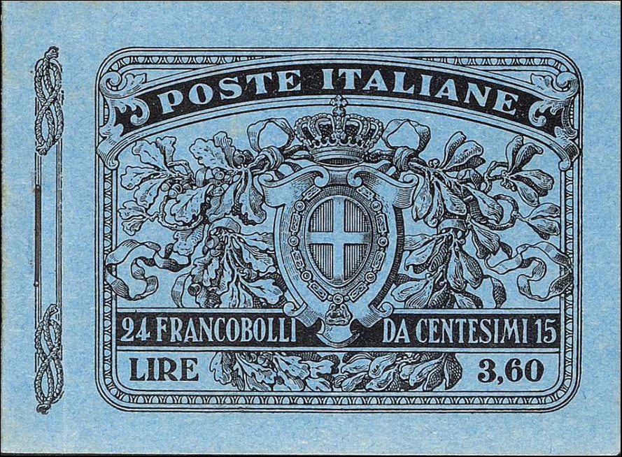 Francobollo Stemma del Regno d'Italia e Fregi -  1911