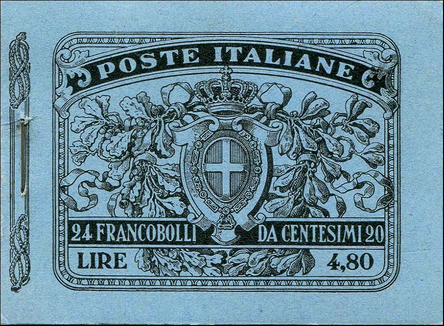 Francobollo Stemma del Regno d'Italia e Fregi -  1916