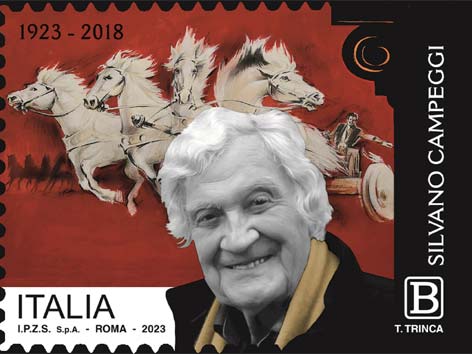 Francobollo Ritratto di Silvano Campeggi e Cavalli -  2023