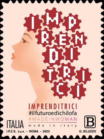 Francobollo Profilo di Donna -  2023