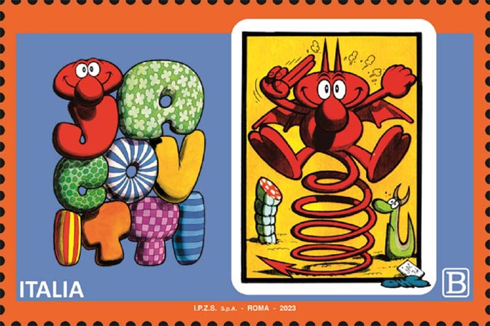 Francobollo Disegni di Jacovitti -  2023