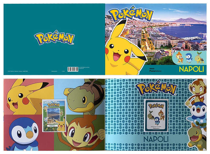 Francobollo Pokémon Napoli -  2021