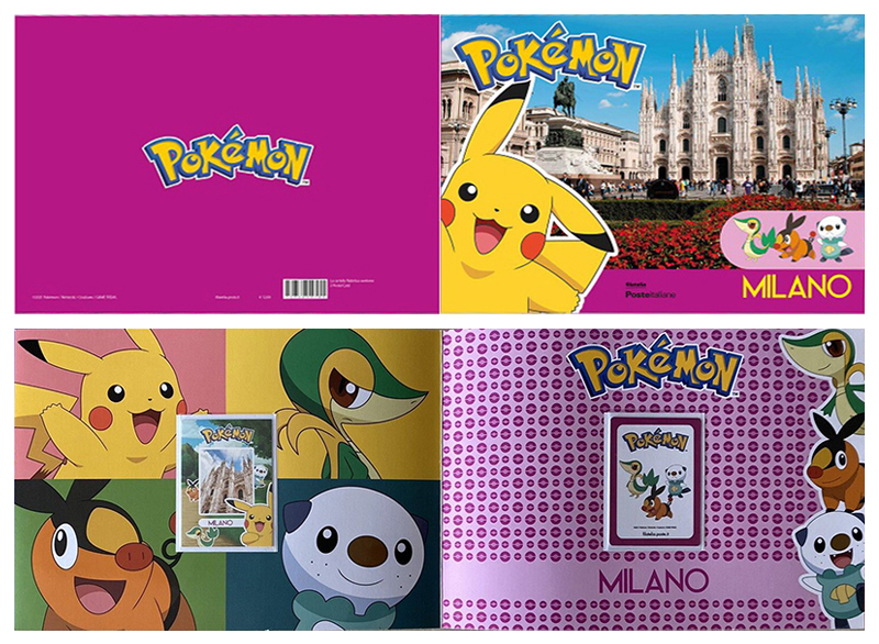 Francobollo Pokémon Milano -  2021