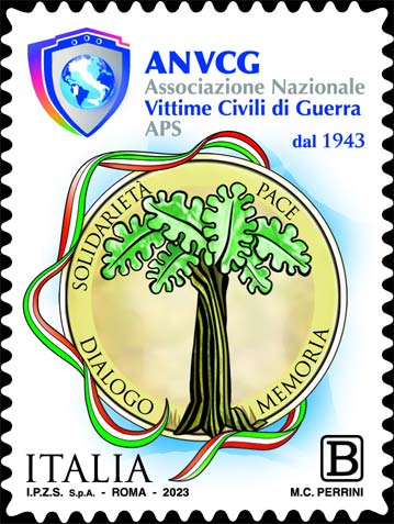 Francobollo Medaglia d'Oro al Merito Civile -  2023