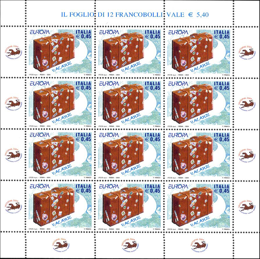 Francobollo Europa -  2004