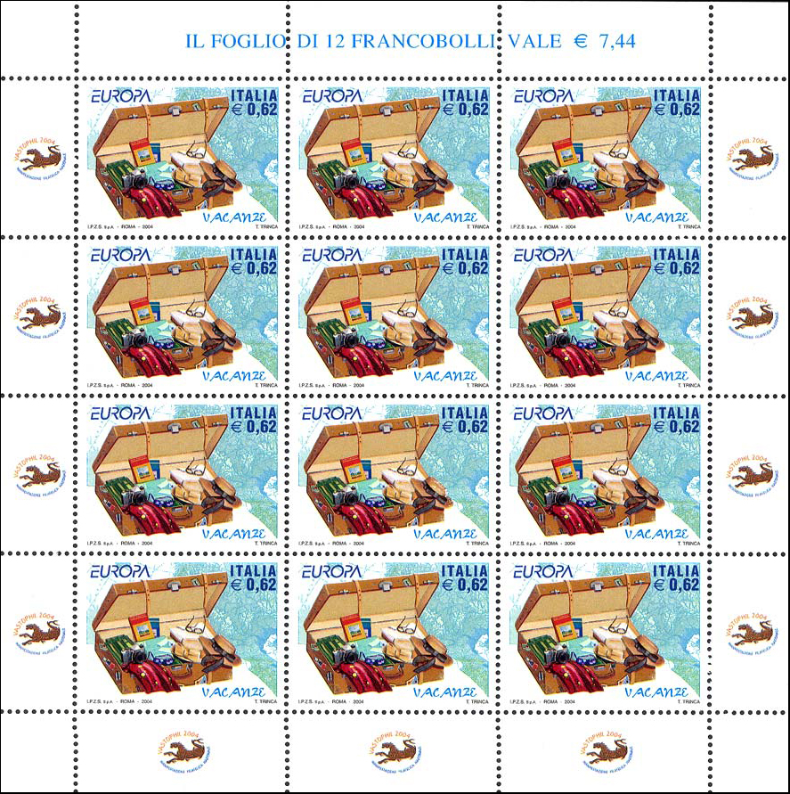 Francobollo Europa -  2004