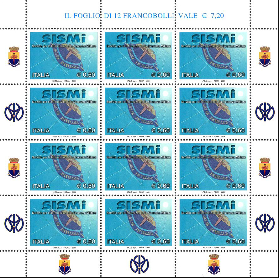 Francobollo Sismi -  2004