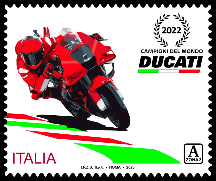 Francobollo Moto Ducati -  2023