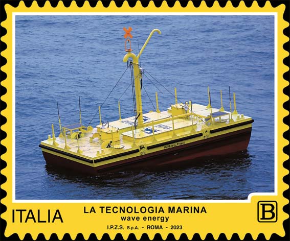 Francobollo La Tecnologia Marina -  2023