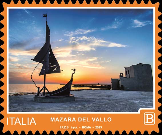 Francobollo Mazara del Vallo -  2023