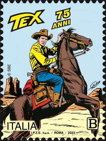 Francobollo Tex Willer -  2023