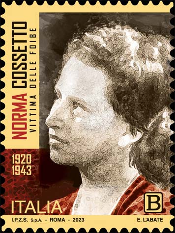Francobollo Ritratto di Norma Cossetto -  2023