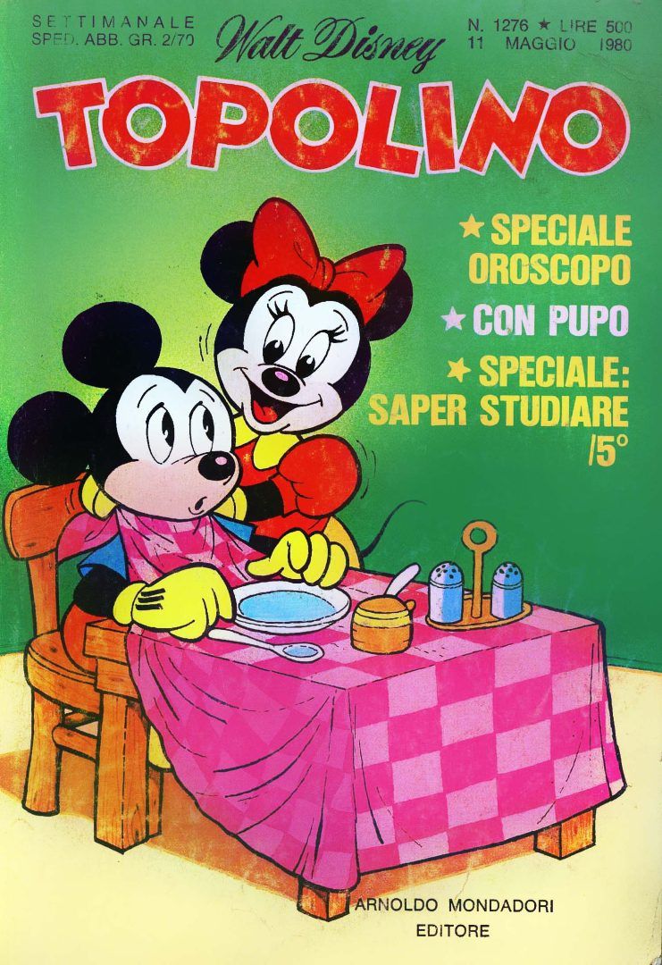 Fumetto Topolino -  1980