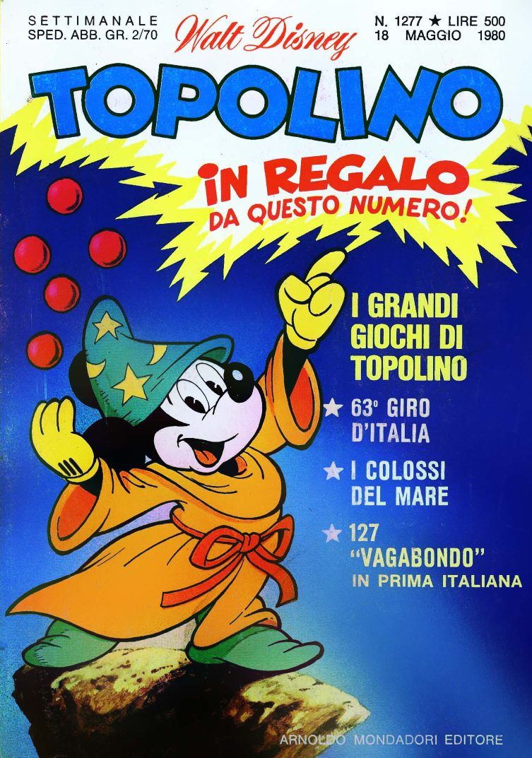 Fumetto Topolino -  1980