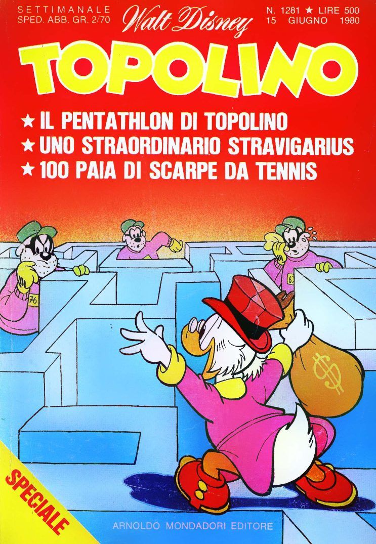Fumetto Topolino -  1980