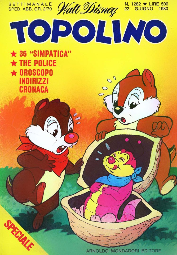 Fumetto Topolino -  1980