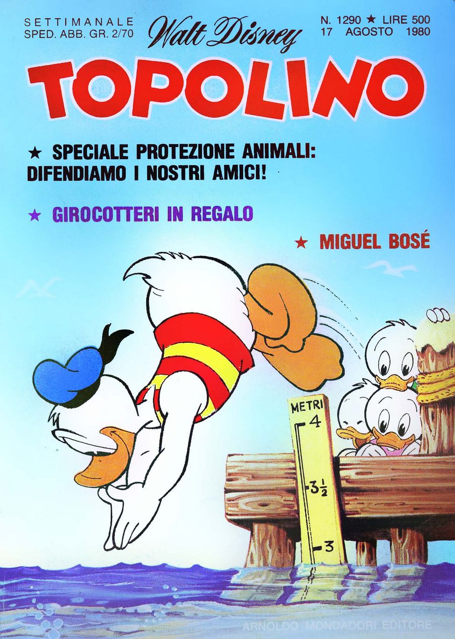 Fumetto Topolino -  1980