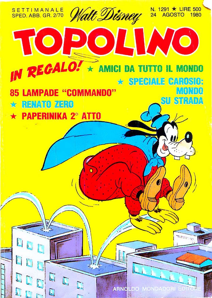 Fumetto Topolino -  1980