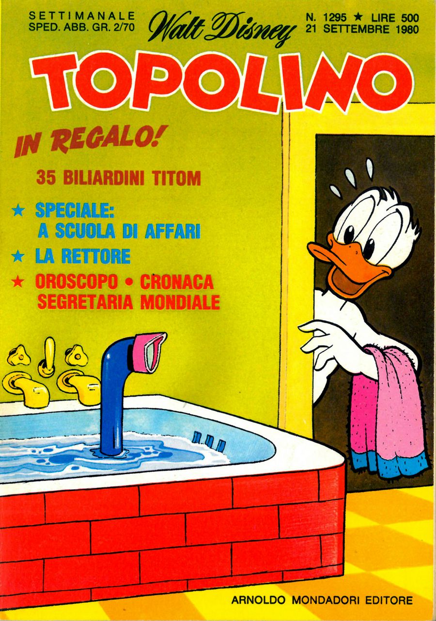 Fumetto Topolino -  1980